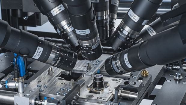 Alignment Testing Automotive - Active alignment, assembly and testing | TRIOPTICS