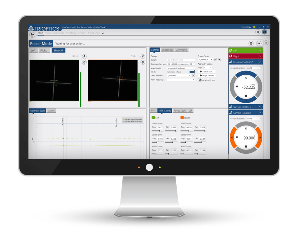 TRIOPTICS ImageMaster® Software