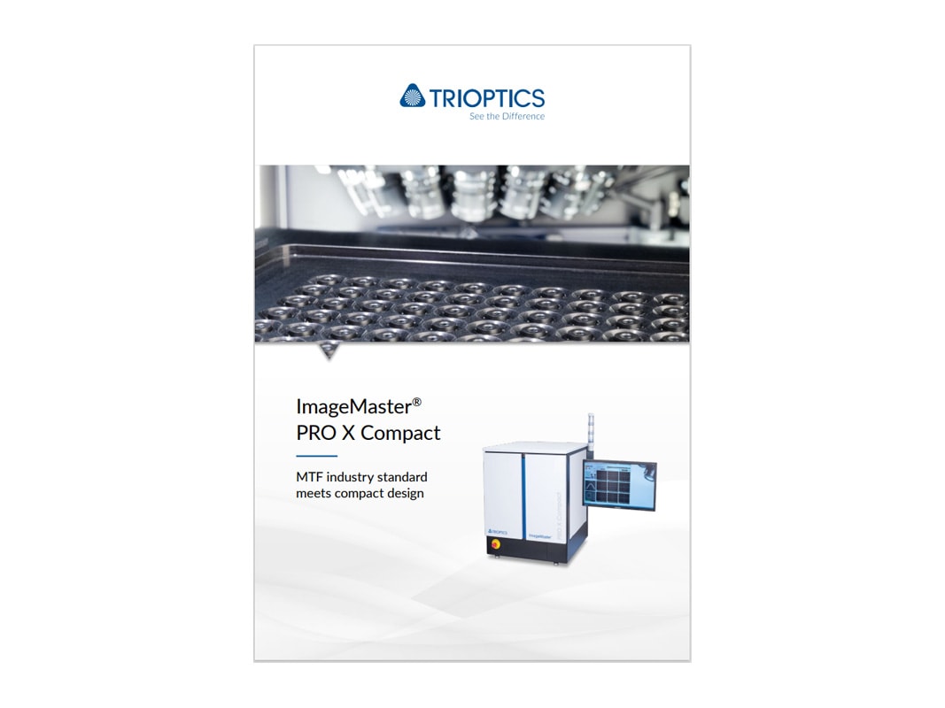 ImageMaster® PRO X Compact product brochure