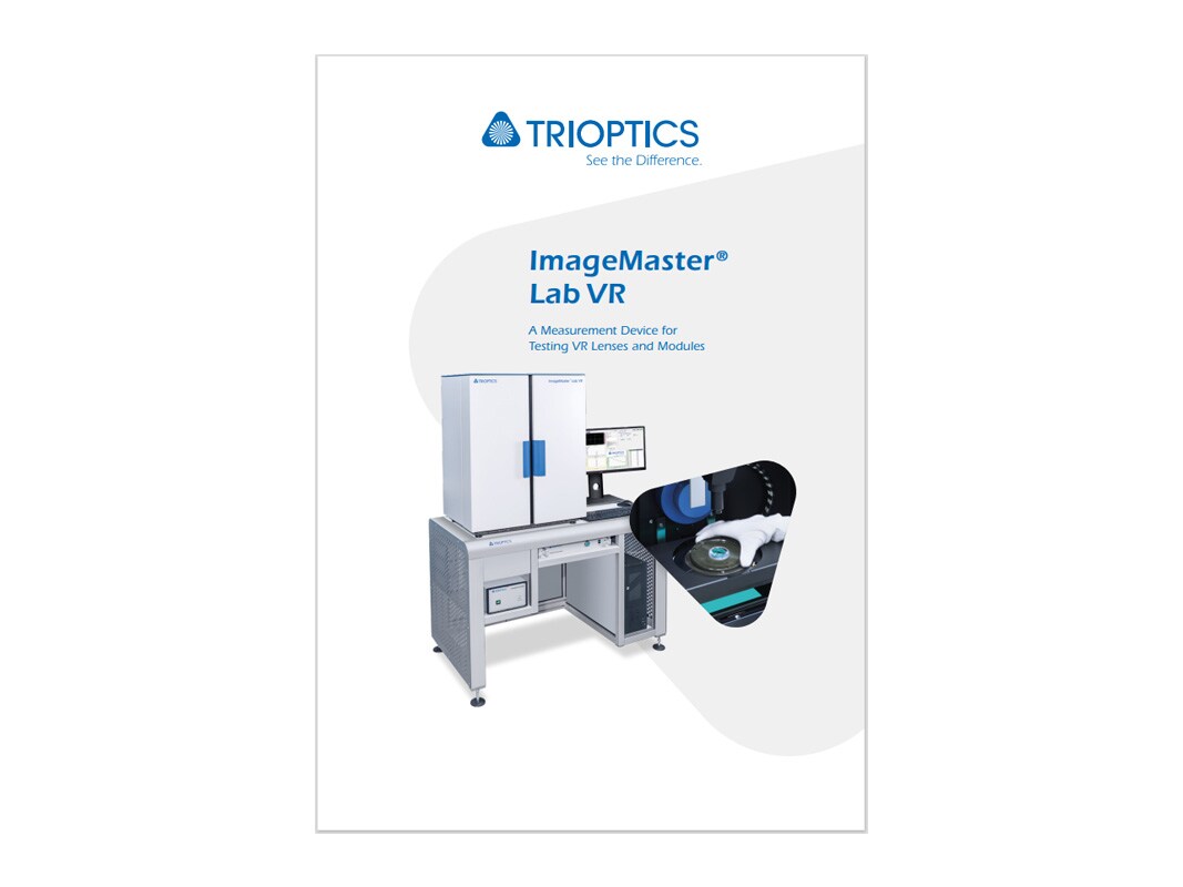 ImageMaster® Lab VR brochure